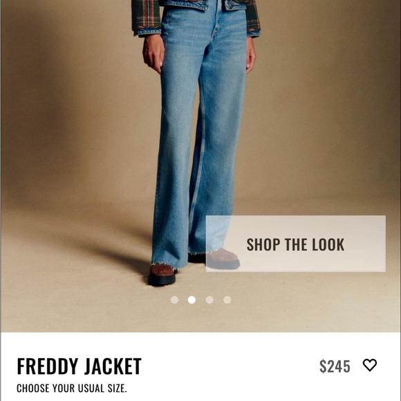 Sezane Multicolor Plaid Blazer - Picture 5 of 6